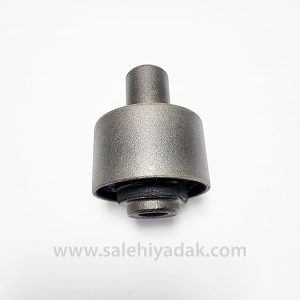 بوش اکسل پژو206-SD فلزی پائینی بزرگ- پایه دار - سمت چرخ